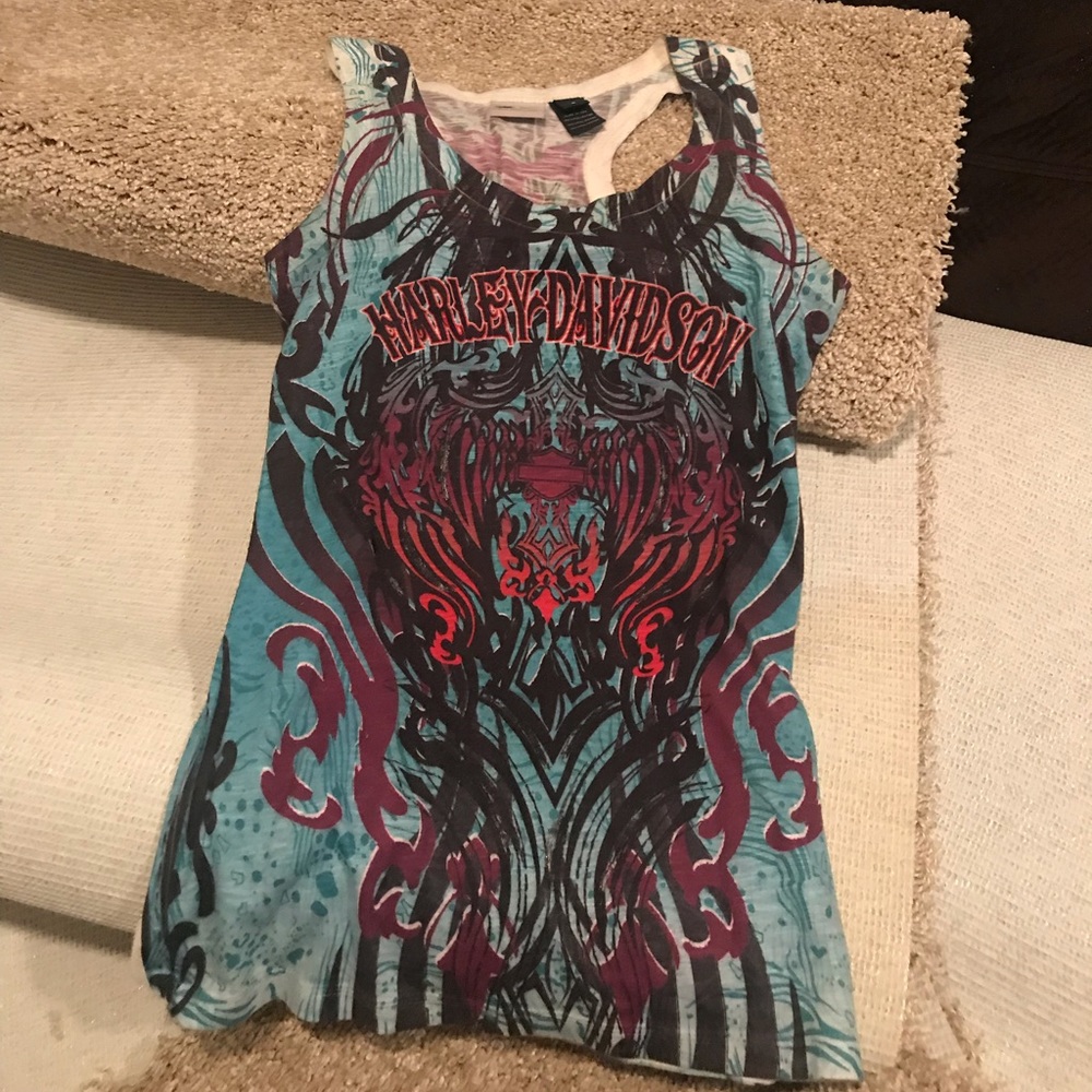 Harley Davidson tank